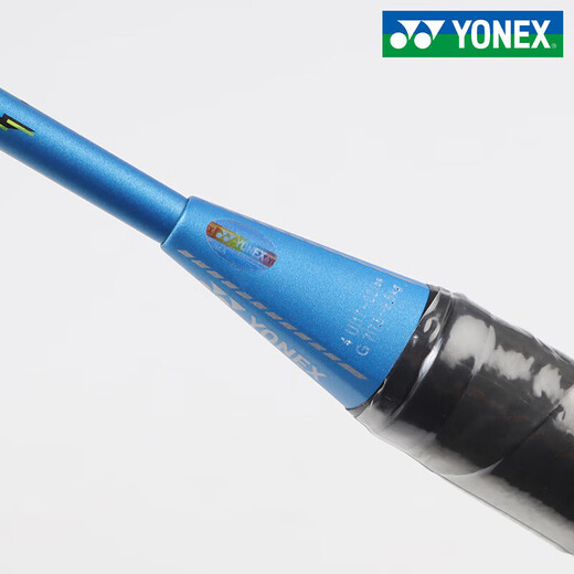 YONEX Yonex badminton racket youth yy full carbon single shot training NFJR blue and green with hand glue threaded 4U