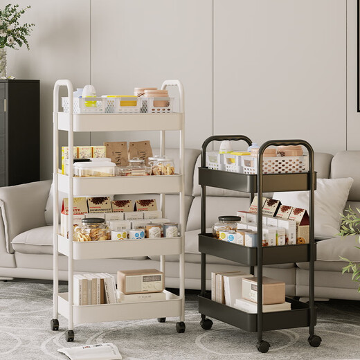 Nanye storage rack, kitchen storage rack, snack storage rack, floor-standing storage rack, simple trolley SNC-6