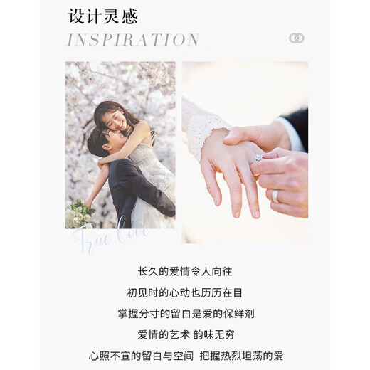 Dirholl PT950 platinum ring for women, platinum couple ring, engagement ring, birthday 520 Valentine's Day gift for girlfriend and wife, light luxury model, plain ring ring, no engraving