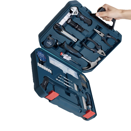 Bosch (BOSCH) household multi-functional hand tool set hardware tool box 108-piece set plastic box hardcover