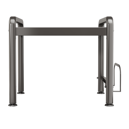 YOUQIN Microwave Oven Rack Kitchen Countertop Multifunctional Oven Rack Home Discharge Rice Cooker Pot Integrated Bracket Double Layer Fixed Model 53CM+6 Hooks-Gun Ash