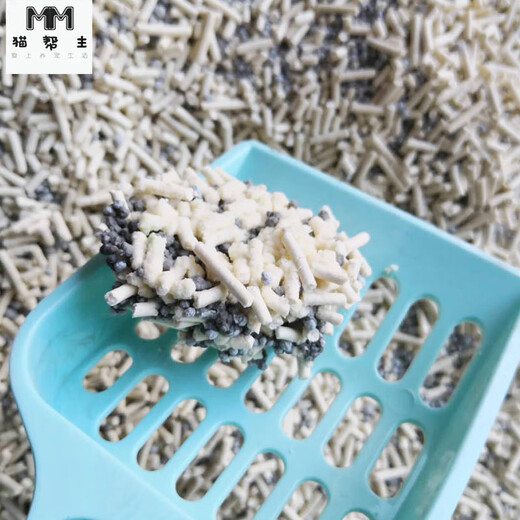Cat Bangzhu mixed tofu cat litter deodorizes, low dust clumping in seconds, flushable toilet tofu litter 4 Jin Jin equals 0.5 kg, packed cat litter 2kg 1 pack mixed cat litter*
