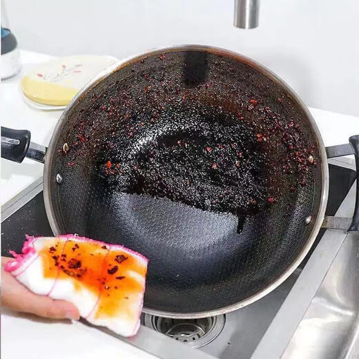 Jieyoujia dishwashing cloth, thickened water-absorbent scouring pad, 12-layer cotton yarn, household cleaning kitchen, not easy to shed hair, large size 30*30cm, 5 pieces in total, 12 layers