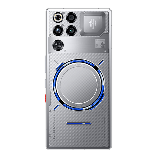 Nubia Red Magic 11Pro+ fifth generation Snapdragon 8 Extreme Edition liquid cooling wireless charging gaming phone Deuterium Front Transparent Silver Wings 16+512GB full Netcom official standard configuration