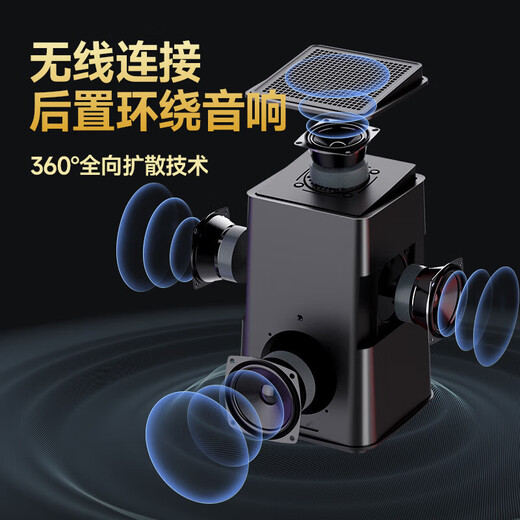 SANSUI Home Theater Audio Home KTV Karaoke Combination Set Home Living Room Wireless Surround Stereo Bluetooth Wall Mount Speaker 99G Echo Wall 7.2.4 99E (11.2.4) Dolby Atmos Ultimate Edition