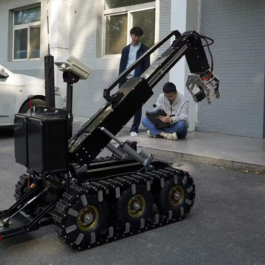 Ordnance disposal robot, reconnaissance mobile intelligent robot, ordnance disposal robot arm crawler chassis