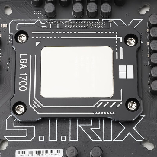 利民（thermalright）LGA17XX-BCF BLACK Intel12代13代CPU弯曲矫正防弯支架 全铝合金 含TF7 2G散热配件