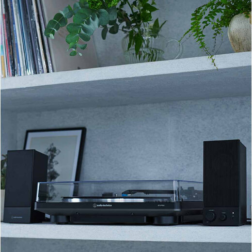 Audio-technica Audio-technica AT-LP70X vinyl record player LP vinyl record player retro fever gramophone record player white/silver record player (WS)