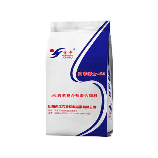Xi cattle feed 4% mutton sheep premix fattening sheep premix mutton sheep special feed fattening period sheep feed 4% mutton sheep premix 1 bag/20KG