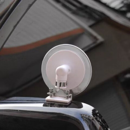Car coach mirror coach car assist rearview mirror reversing auxiliary mirror reflector mirror blind spot reversing library mirror 9.5 white one-piece