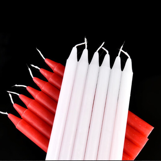 Yigongda Jingcang Suda Emergency Lighting Candle Daily Experimental Power Outage Emergency 2*20.5cm (10 pieces/pack) White