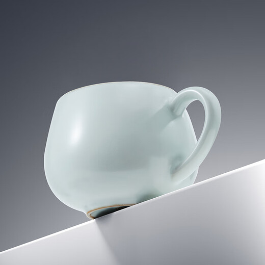 Yaci Ru Kiln Tea Cup Ceramic Tea Cup Office Mug Souvenir Gift Box Erya Cup