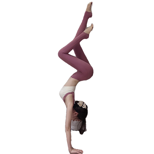 Weedon's beautiful yoga clothing suit for women 2024 new fitness clothes sports vest Pilates training top suit Wild Rose Bra + Wild Rose Pants S (80-98Jin Jin equals 0.5 kg)