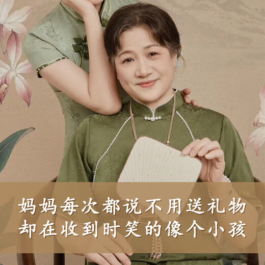 Gin Qianhui 999 sterling silver magnolia necklace for women, light luxury Hetian jade pendant, young style birthday gift for girlfriend’s mother, magnolia necklace/Hetian jade + 999 pure silver + seven warehouse delivery/next day delivery, rose gift box for wife/with certificate/high-end lady gift