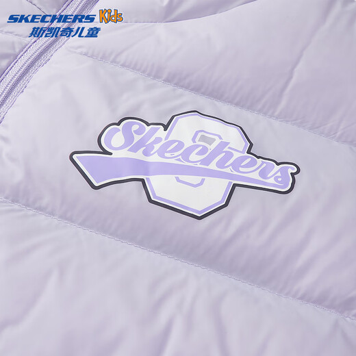 Skechers autumn and winter new style men's and women's woven down jacket vest down vest L424K096