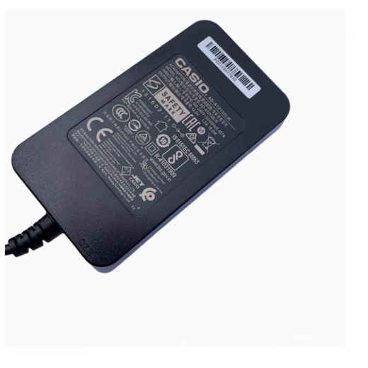 京巧原装卡西欧casio电子琴电源线适配器DC12V1.5A充电器AD-A12150LW 黑色 适配器