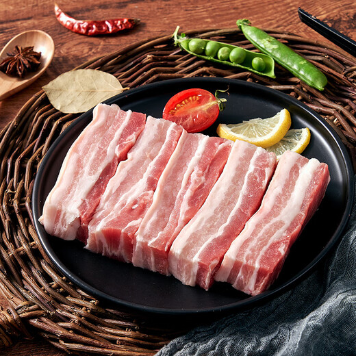 COFCO Jiakang Flaxseed Antibiotic-Free Pork Belly with Skin 300g
