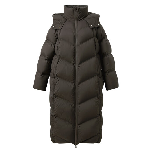 Sancai High Puff High Filled Down 2025 Winter New Waterproof Down Jacket Long 90 White Duck Down Quilt Clothes M