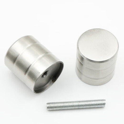 Bingyu Stainless Steel Partition Door Handle Partition Door Handle Public Toilet Bathroom Partition Twist Handle 38*41mm BH-583