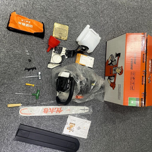 Logger WOOD MAN Logger 655 chain saw, chain saw, gasoline saw, original garden authentic lightweight chain saw, ultra-light 655 chain saw (18 inches), logger factory configuration with imported chain