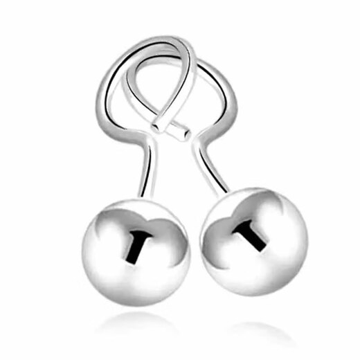 QMXD999 sterling silver earrings for women, non-allergenic, pure silver earrings, men's beanie ear sticks, ear bone nails for sleeping, no need to remove student earrings, 5mm hook beanie pair (slightly larger)