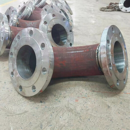 National standard seamless double disc flange elbow carbon steel stainless steel material 90 degree 45 degree elbow welding flange DN350 complete carbon steel