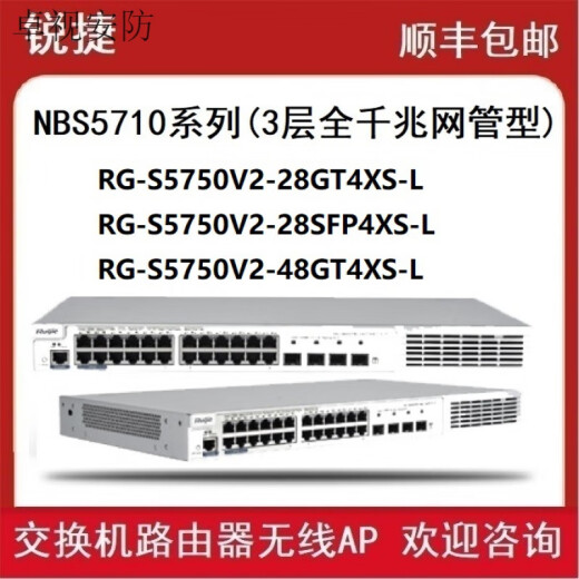 锐捷（Ruijie）睿易RG-NBR6120-E 6135 6125 6205 6215 6210-E V2网关路由器 RG-NBR6205-E V2(带机500)