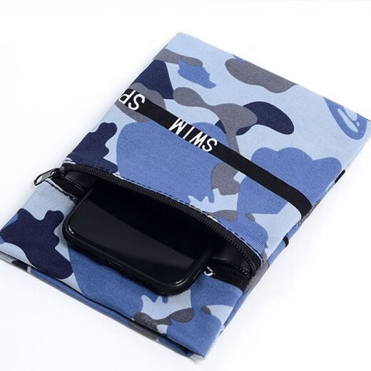 MieLanat sports wrist bag outdoor cycling mobile phone bag men's and women's fitness running mobile phone arm bag mini coin purse wrist bag black and white stripes