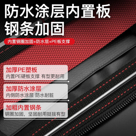 DELIXI ELECTRIC Tool Bag Electrician's Bag Thickened Waterproof Storage Bag Large Capacity Handbag 13-inch Classic Oxford Cloth