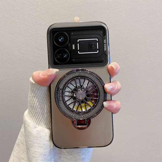 Pino Realme GT5 Mobiltelefon Hülle Flash-Version Schutzhülle RMX3888 Anti-Fall High-End-Farbe Silber Matt Silicon Feel Silky Modetrend Innovative Hardschale [Farbe Silber Shell] White Realme GT5