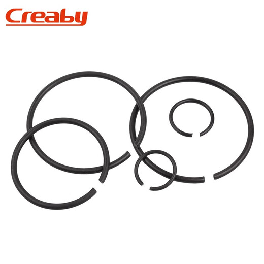 CreabyGB895.2 Shaft wire retaining ring stop ring C-type elastic snap ring 70 manganese steel circlip M8 (200 pieces)