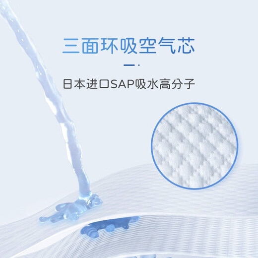 Yongfukang soft and breathable adult pull-up pants XL96 pieces, hip size 90-140cm, elderly maternity underwear type diapers