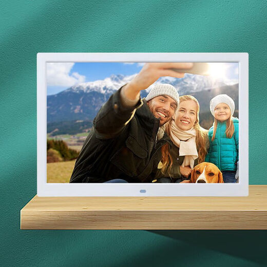 Color audio-visual lithium battery smart electronic digital photo frame electronic photo album 7 inches 8 inches 10 inches 12 inches 15.4 inches rechargeable plug-in dual-use 7 inches rechargeable without memory