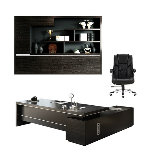 Yongtuo boss desk office computer desk chairman president manager desk and chair combination simple modern supervisor desk executive desk
