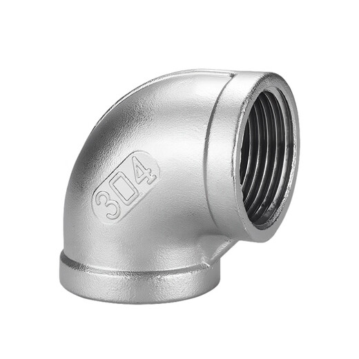 Chaiba 304 stainless steel 90 degree internal thread elbow water pipe thread elbow joint threaded internal teeth Specifications can be customized 4 points DN15 one price