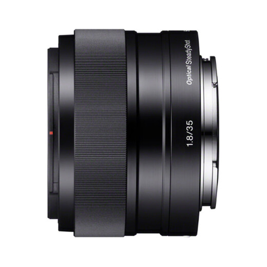 Sony (SONY) E 35mm F1.8 OSS APS-C format wide-angle fixed focus lens half-frame portrait lens SEL35F18 E35F1.8+ card color MCUV 49mm