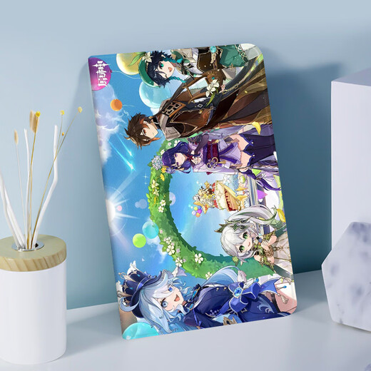
Huofeng suitable for Huawei MatePad 11 Genshin Impact Small Grass God Tablet Protection Case 10.4/Pro10.8 Wendy Protective Case v7m6 Honor 7 Enjoyment Tablet 2/5 with Pen Slot 8.4 N12187 Genshin Impact Book Single Protection Case Huawei M6 - 10.8 inches