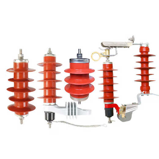 10KV high voltage surge arrester HY5WS-17/50HY5WZ-17/45DL-TB outdoor zinc oxide drop HY5WR HY5WS-10/30 3 pieces
