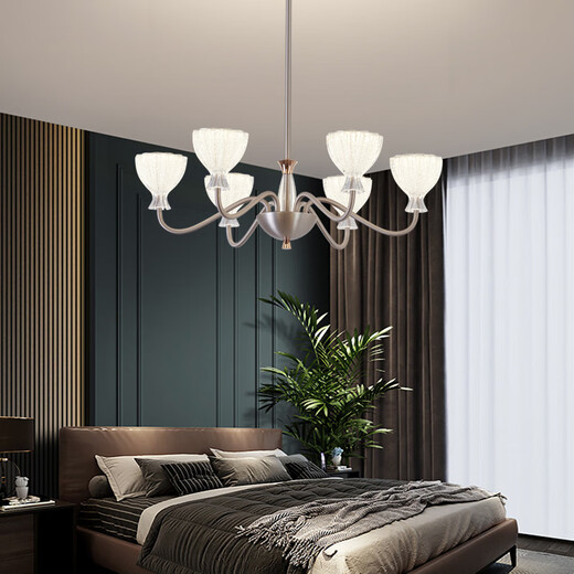 Vergangene Veranstaltungen leuchten Direktgeschäft Chandeliers 9227 Serie Moderne einfache leichte Luxus-Internet-Promi-Designer Creative Eye Protection Lamps 9227-6d Hanging Hanging