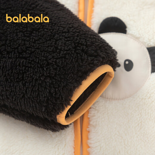 Balabala children's coat boys' clothes 2024 girls autumn and winter baby coral velvet children's clothing fashionable and cute 208424105203