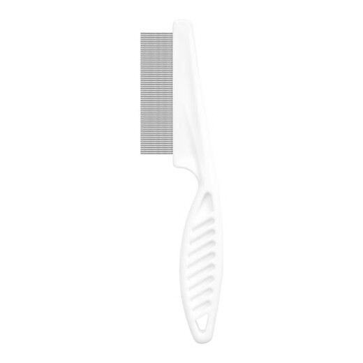 Fanyi pet comb B1p201 - fine-toothed comb to remove floating hair, thin hair for cats and dogs, universal long-hair knotting and knotting pet, 1 white fine-toothed comb