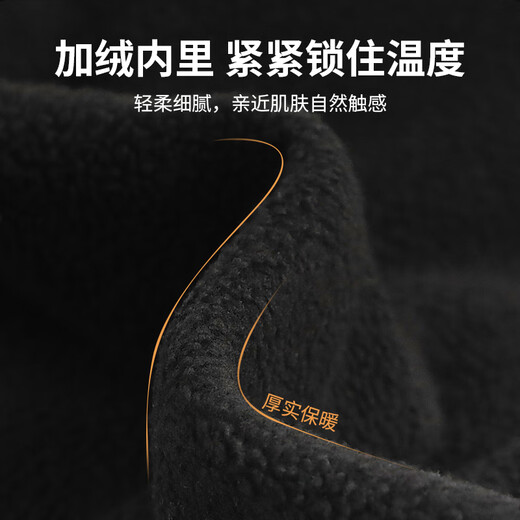 Li Ning gloves winter cycling warm windproof electric motorcycle running outdoor skiing men's and women's bicycle plus velvet touch screen