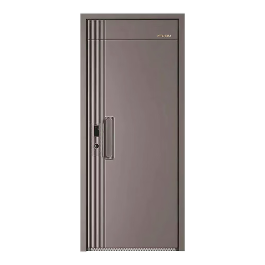 富新富新防盗门富安入户大门进户门别墅门安全门单门子母门 960*2050 大屏人脸识别可视智能锁（Q21）