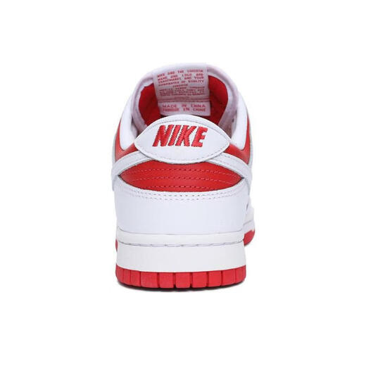 耐克男子白红 DUNK LOW RETRO板鞋运动休闲鞋 DD1391-600 39
