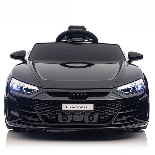 WORK BABY Audi Original autorisiertes Kinder-Elektroauto, Allrad-Sitzfernbedienung, Spielzeug, Geburtstagsgeschenk für Erwachsene, Babys und Kinder, Audi RS-GT Pulver, voll ausgestatteter Ledersitz, Fernbedienung, selbstfahrend + Schaukelfunktion + Bluetooth-Musik