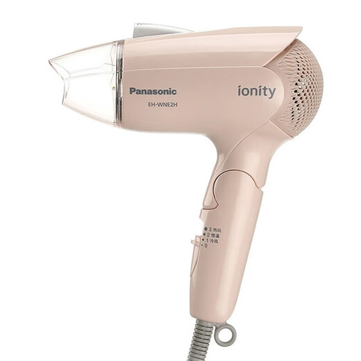 Panasonic National Subsidy Hair Dryer Household High-Power High-speed Hair Dryer Constant Temperature Hair Care Quick-drying Portable Foldable Practical Birthday Gift for Girlfriends Pink Negative Ion Moisturizing Hair Care WNE2HP405