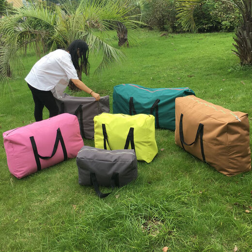 Pick up cat moving storage bag canvas portable snakeskin woven packing duffel bag extra large capacity sack extra large black mini 50x35x20cm