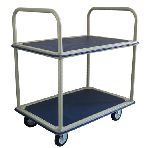 Sailotou customized tool cart trolley universal wheel trolley transport truck thickened multi-functional four-wheel truck large double-decker tool cart