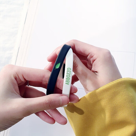 European and American original trendy brand agate bracelet sports boys LIVE FIT versatile simple girl retro personality bracelet silicone black bracelet