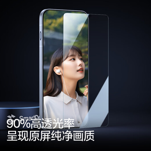 Flash Magic is suitable for Realme gt8/8pro tempered film mobile phone film, HD explosion-proof and anti-fingerprint lens film, lossless pixels, smooth feel and no white edges, enhanced version | explosion-proof and anti-fingerprint 2 pieces, universal for Realme gt8/8pro